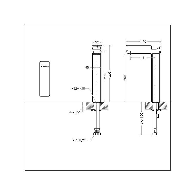 Смеситель для раковины хром Bravat F156101C-A-ENG
