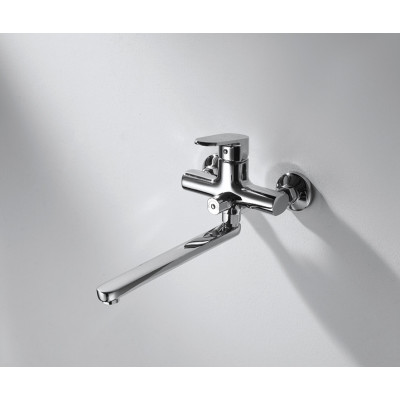 Смеситель для ванны хром Bravat F6105161C-01A