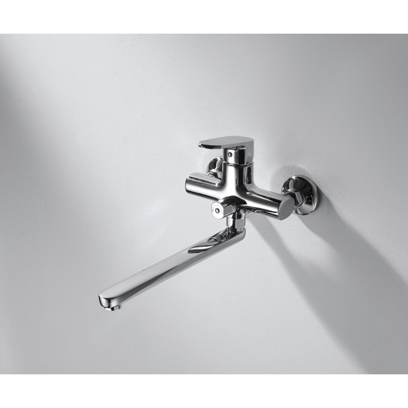 Смеситель для ванны хром Bravat F6105161C-01A