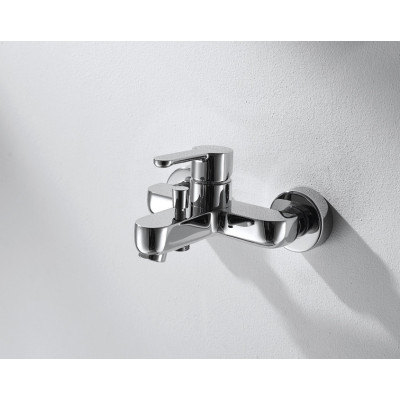 Смеситель для ванны хром Bravat F63783C-01A