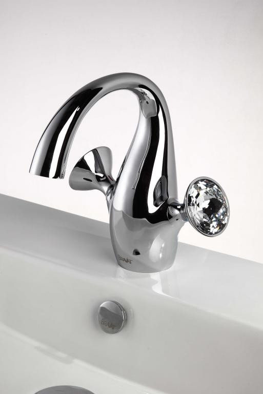 Смеситель для раковины хром Bravat F14287C-ENG