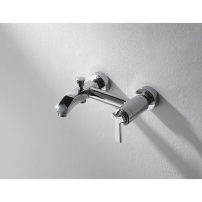 Смеситель для ванны хром Bravat F673107C-01