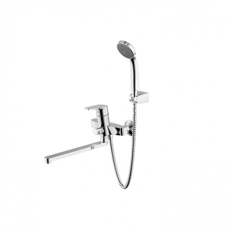 Смеситель для ванны хром Bravat F65299C-LB-RUS