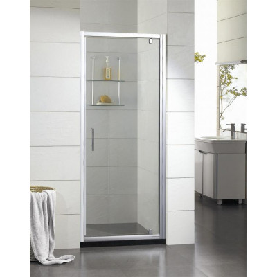 Душевая дверь хром 80x200см Bravat BD080.4110A