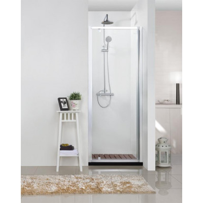 Душевая дверь хром 100x200см Bravat BD100.4111A