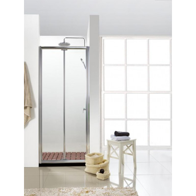 Душевая дверь хром 100x200см Bravat BD100.4120A