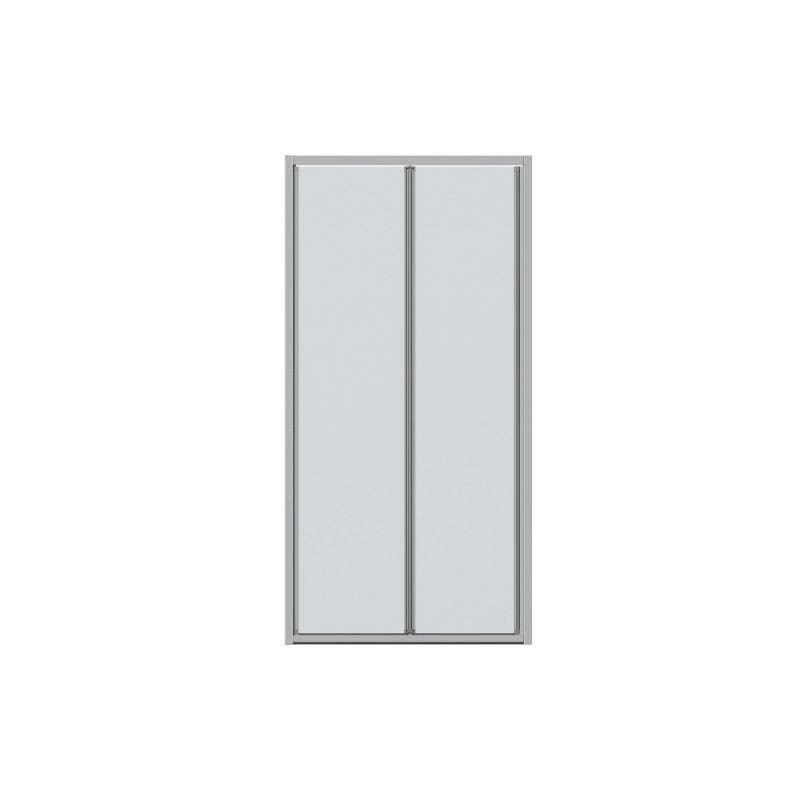 Душевая дверь хром 100x200см Bravat BD100.4121A