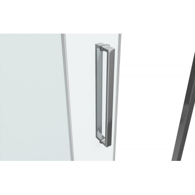 Душевая дверь хром 120x200см Bravat BD120.4103S