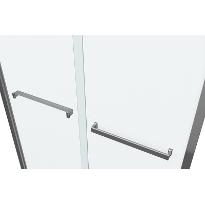Душевая дверь хром 120x200см Bravat BD120.4203S