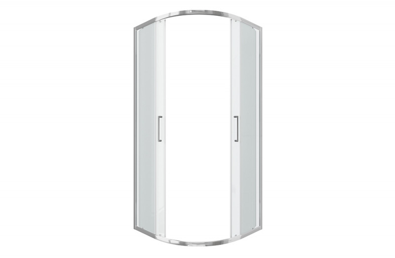 Душевой уголок без поддона хром 90х90x200см Bravat BS090.1200A