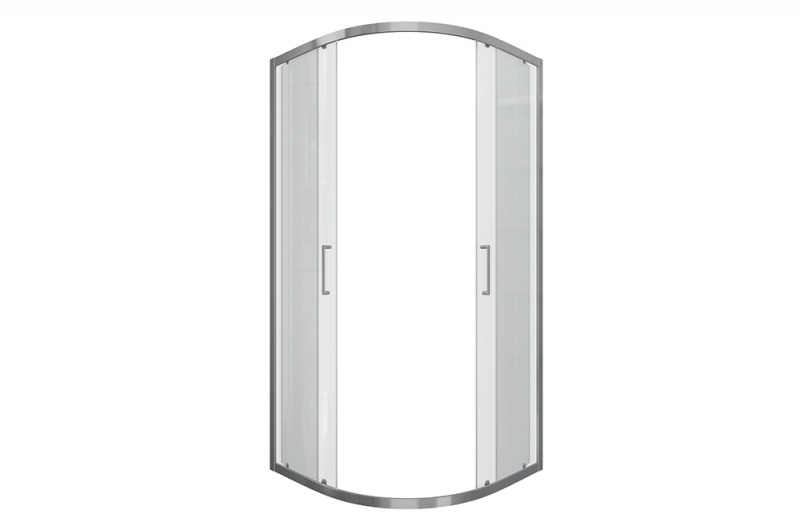 Душевой уголок без поддона хром 90х90x200см Bravat BS090.1201A