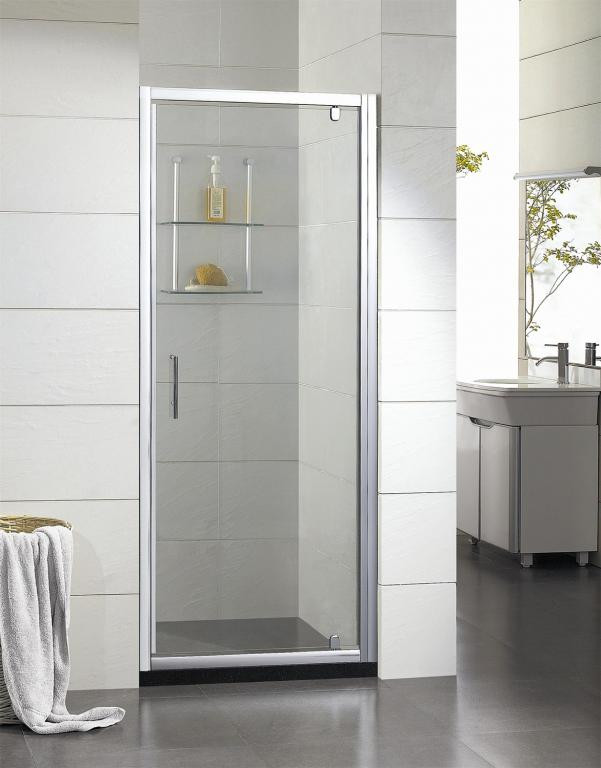 Душевая дверь хром 90x200см Bravat BD090.4110A