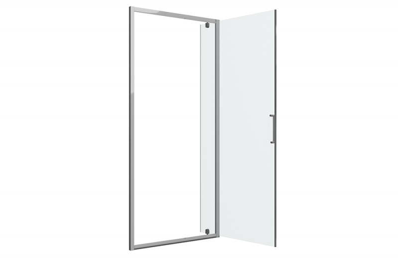 Душевая дверь хром 100x200см Bravat BD100.4110A