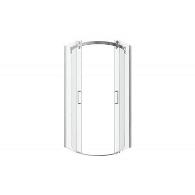 Душевой уголок без поддона хром 90х90x200см Bravat BS090.1202S