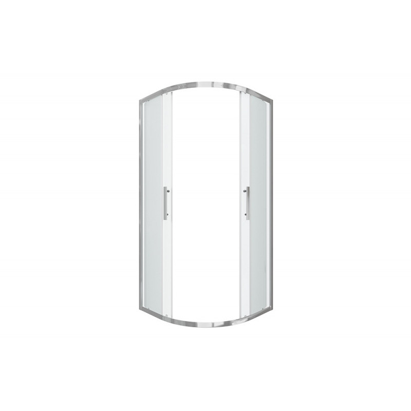 Душевой уголок без поддона хром 90х90x200см Bravat BS090.1203S
