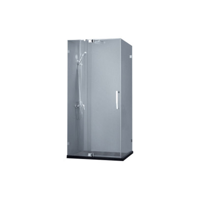 Душевой уголок без поддона хром 120х80x200см Bravat BS120.3111A
