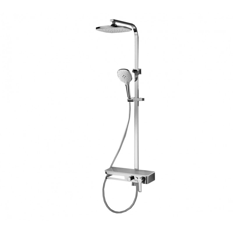 Душевая система хром Bravat F6277312CP-A-ENG