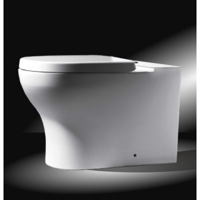 Чаша напольного унитаза 67x37.5x40.5см белая Bravat CX01016UW-PA-RUS