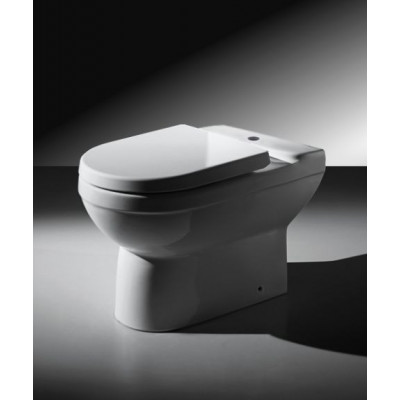 Чаша напольного унитаза 63.5x36.5x39.5см белая Bravat CX01019UW-P-RUS