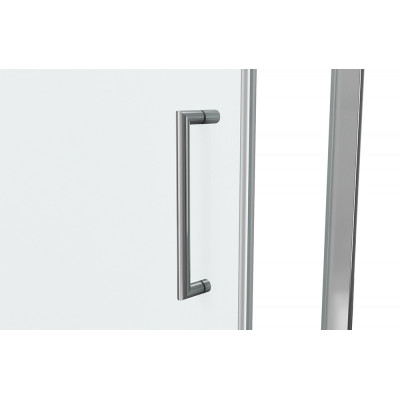 Душевая дверь хром 100x200см Bravat BD100.4112A