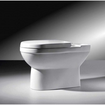 Чаша напольного унитаза 63.5x36.5x39.5см белая Bravat CX01014UW-P-RUS