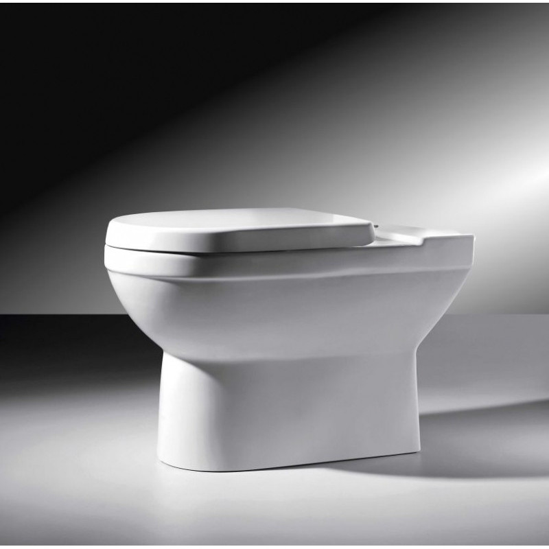 Чаша напольного унитаза 63.5x36.5x39.5см белая Bravat CX01014UW-P-RUS