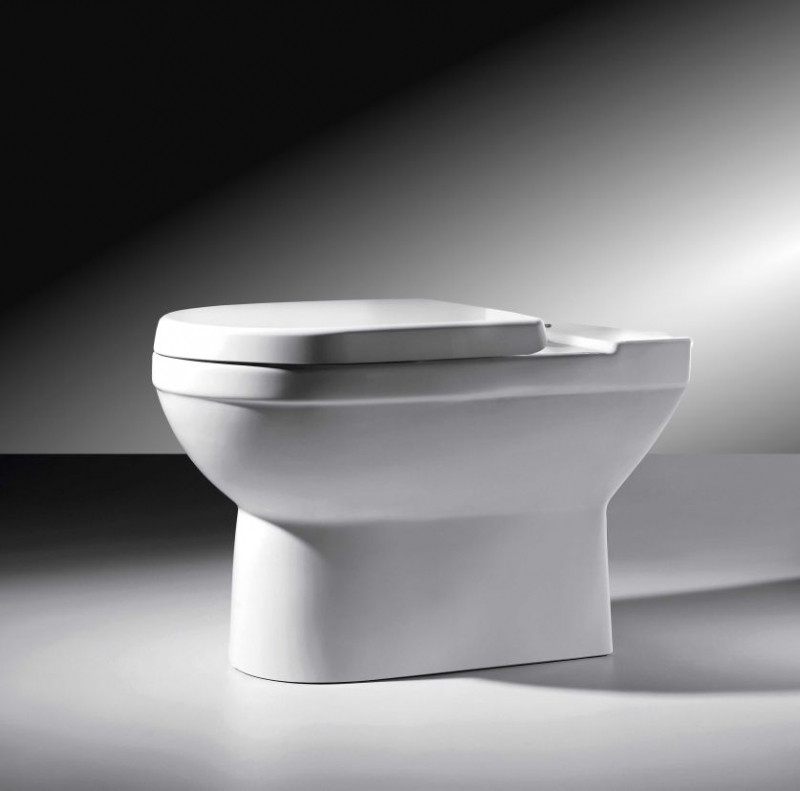Чаша напольного унитаза 63.5x36.5x39.5см белая Bravat CX01014UW-P-RUS