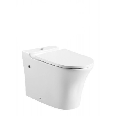 Чаша напольного унитаза 64x38x44см белая Bravat CX21214UW-P-ENG