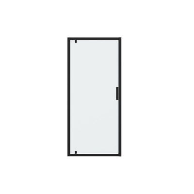 Душевая дверь черная 90x200см Bravat BD100.4111B