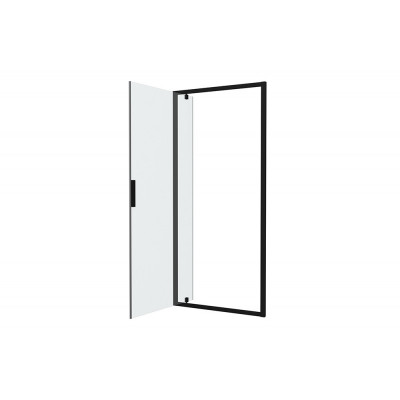 Душевая дверь черная 90x200см Bravat BD100.4111B