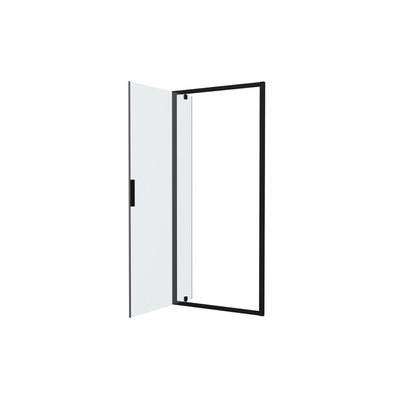 Душевая дверь черная 90x200см Bravat BD100.4111B