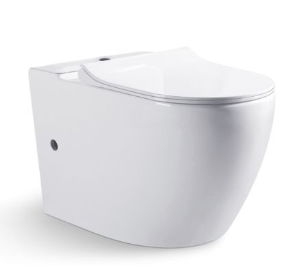 Чаша напольного унитаза 68.5x36.5x41см белая Bravat CX01008UW-PA-ENG