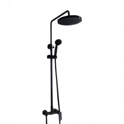 Душевая система черная Bravat F9125183BM-A2-RUS