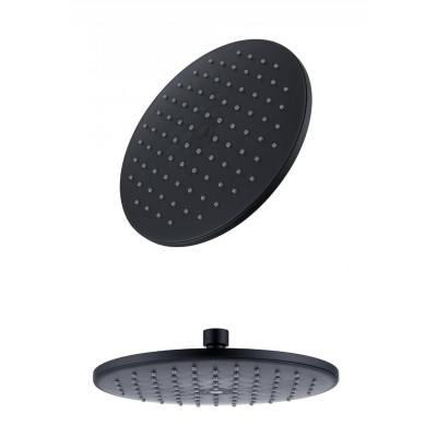 Верхний душ черный Bravat P70253BW-ENG