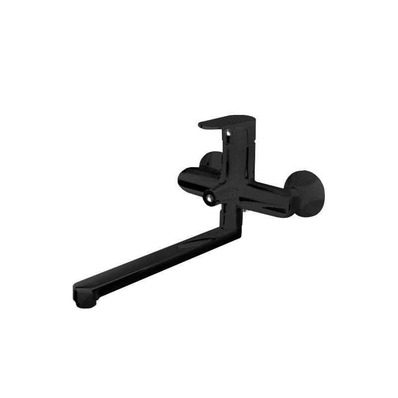Смеситель для ванны черный Bravat F6120178BC-01L