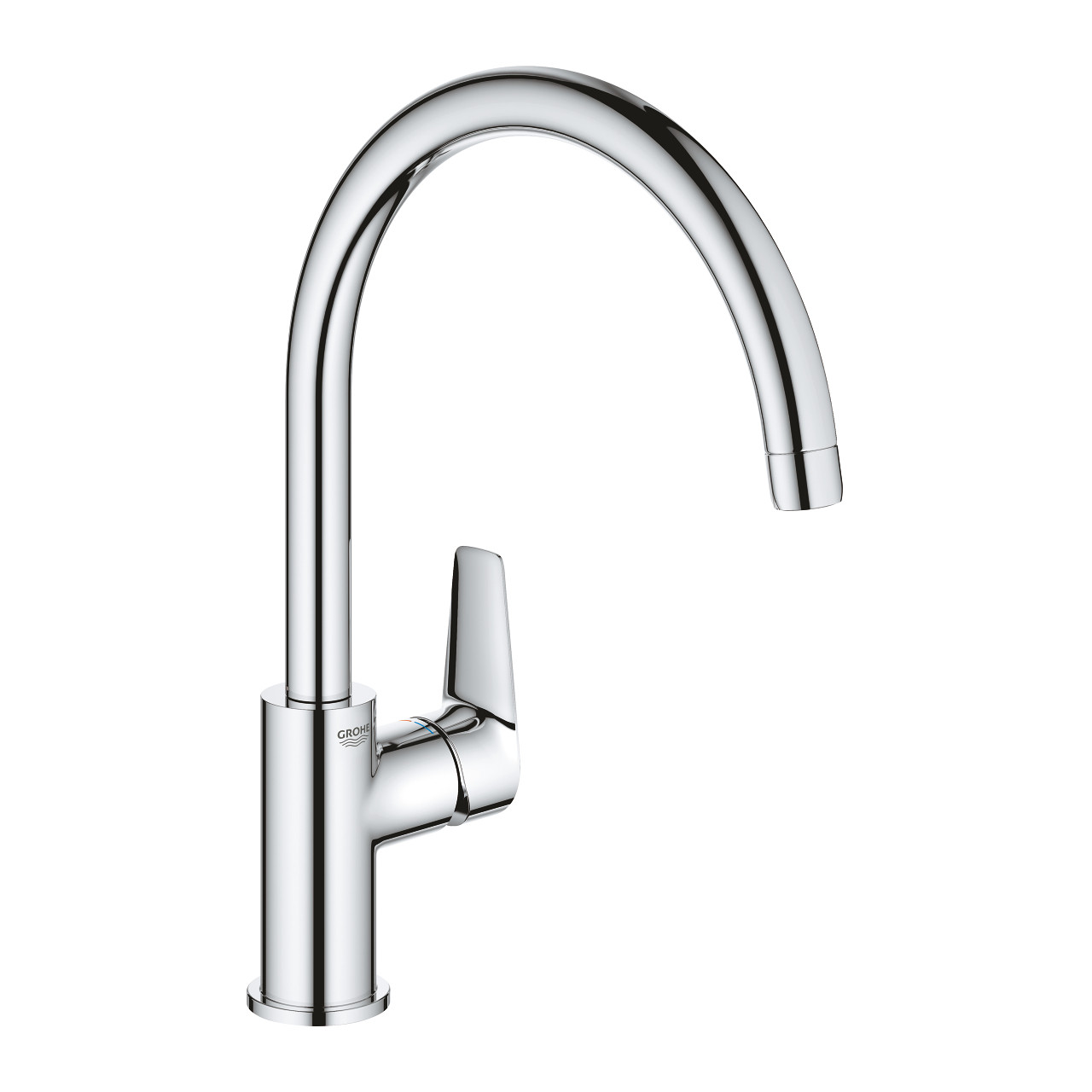 Смеситель однорычажный для мойки Grohe BauEdge, хром