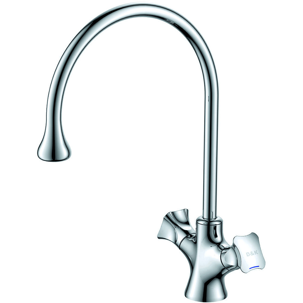 Смеситель для кухни хром D&K Hessen DA1382401