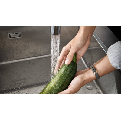 Кухонный смеситель hansgrohe Zesis M33 однорычажный, 160 с вытяжным душем, 2jet, матовый черный 74801670