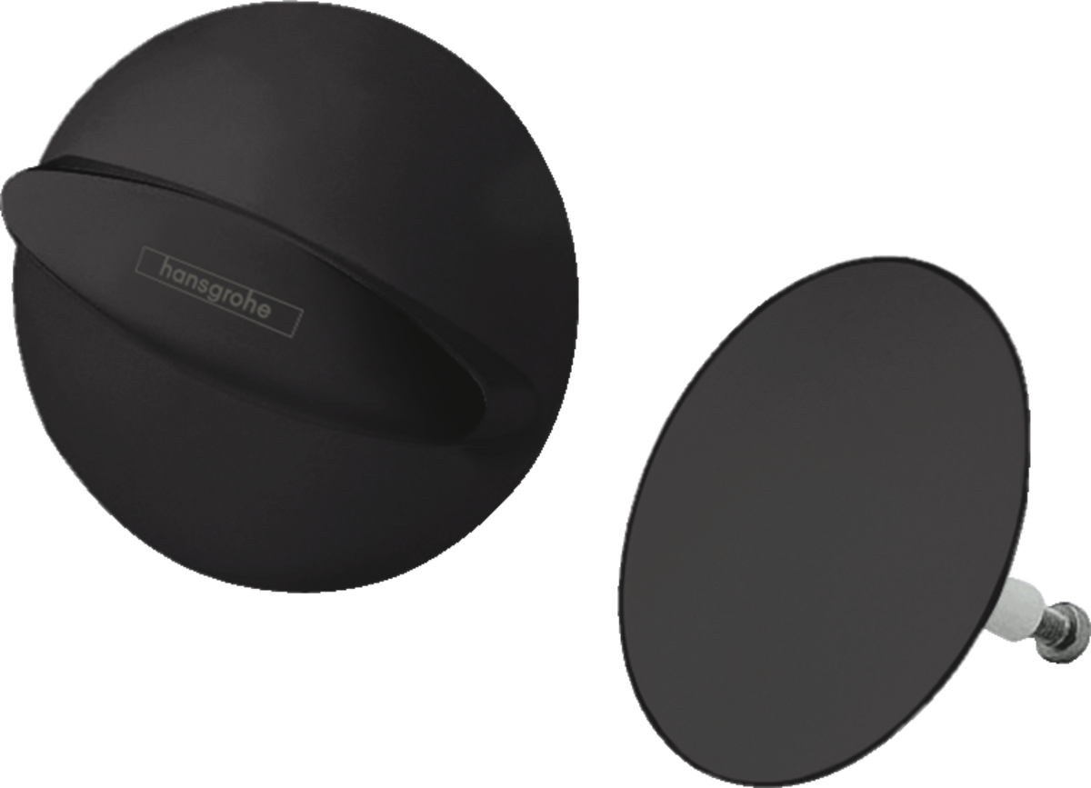 Внешняя часть для слива-перелива hansgrohe Flexaplus матовый черный 58185670