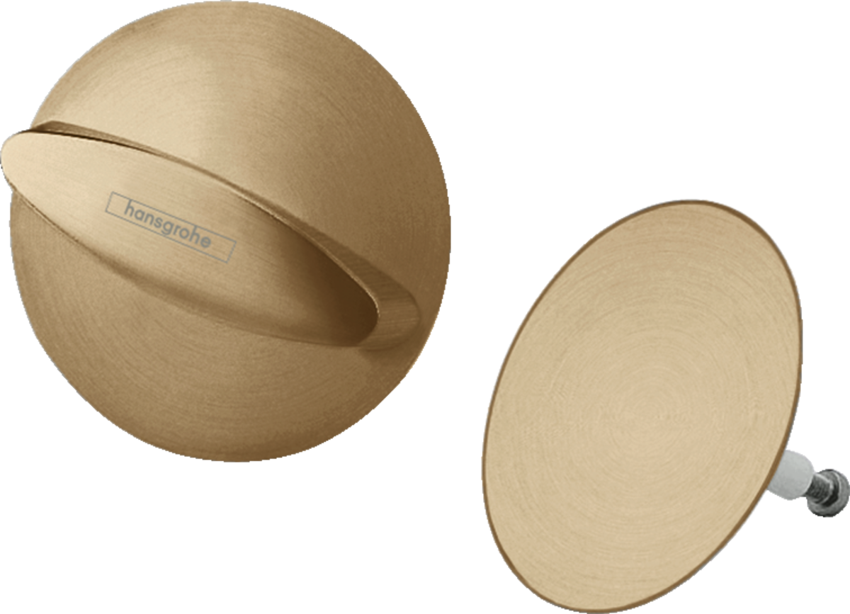Внешняя часть для слива-перелива hansgrohe Flexaplus шлиф.бронза 58185140