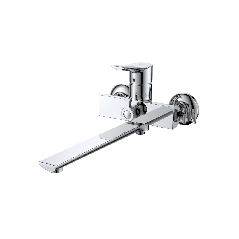 Смеситель для ванны с ручным душем хром D&K Rhein DA1263301