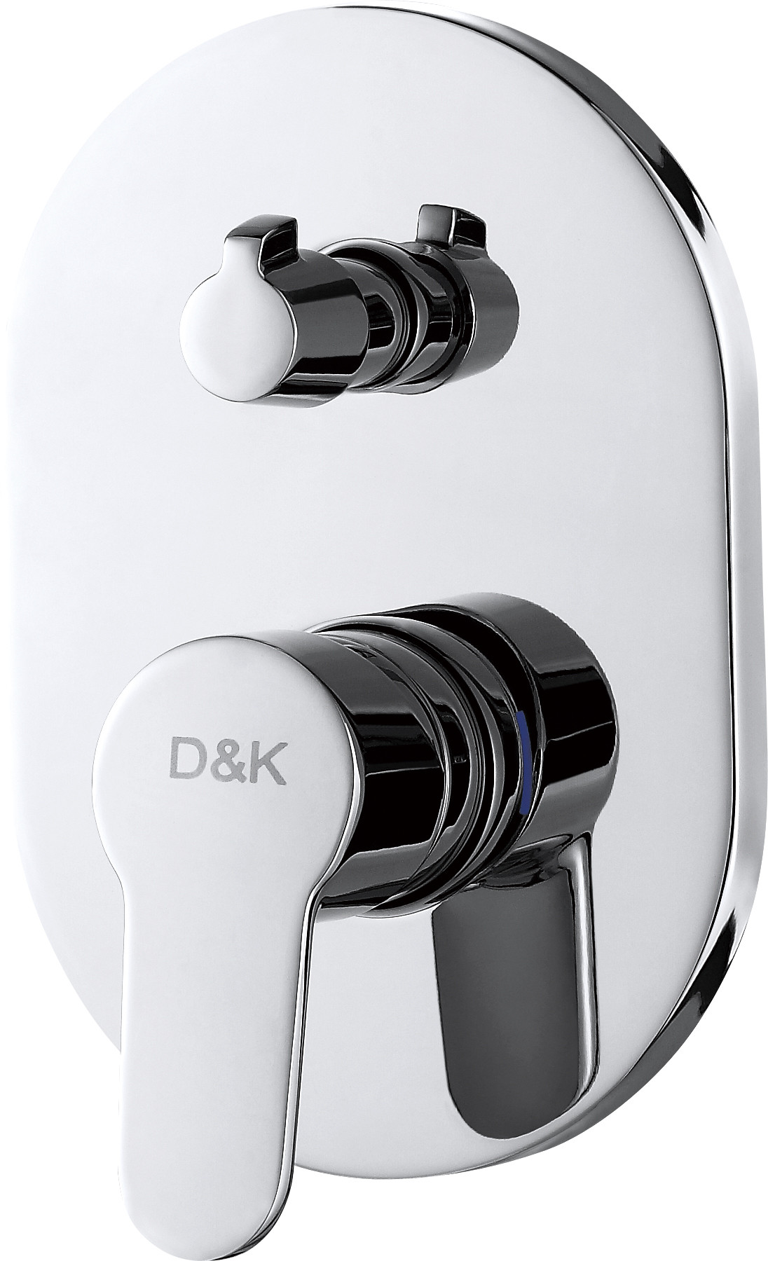 Смеситель для душа встраиваемый хром D&K Rhein DA1394801