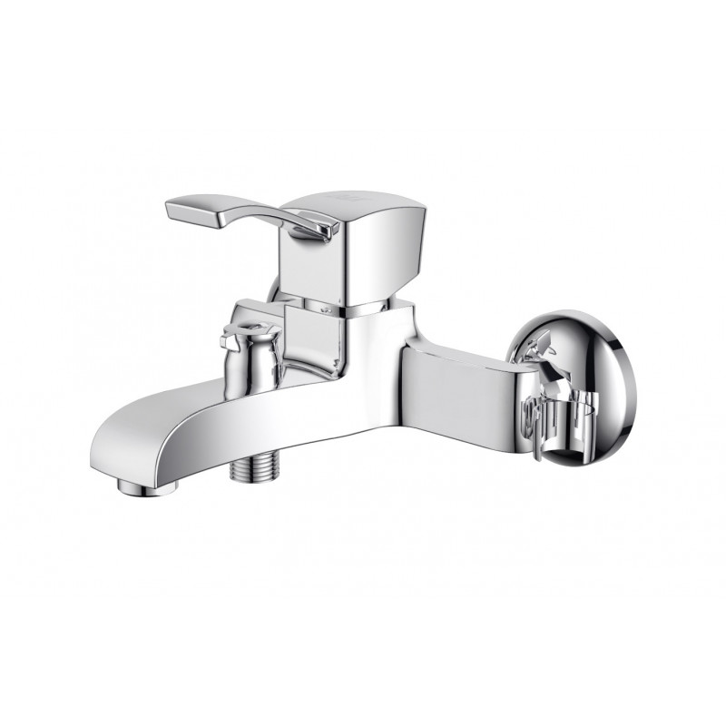 Смеситель для ванны с ручным душем хром D&K Rhein DA1473201