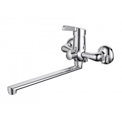 Смеситель для ванны с ручным душем хром D&K Rhein DA1463301