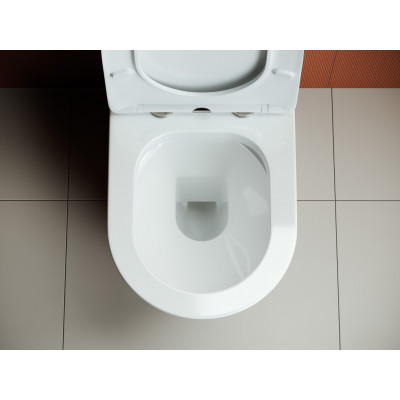 Унитаз-компакт напольный 85х36х61см белый Ceramica Nova Highlight CN1802