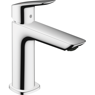 Смеситель для раковины Logis 110 Fine со сливным гарнитуром Hansgrohe 71251000