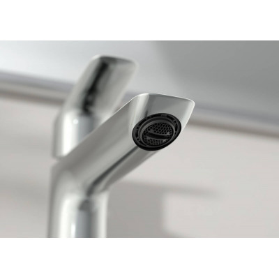 Смеситель для раковины Logis 110 Fine со сливным гарнитуром Hansgrohe 71251000