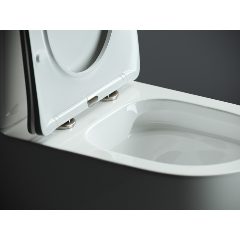 Унитаз-компакт напольный 81х36х62см белый Ceramica Nova Mia CN1801