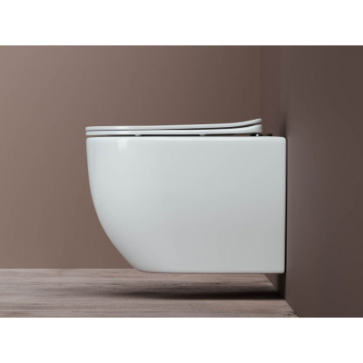 Подвесной унитаз 37х36х53см белый Ceramica Nova Mia CN1805