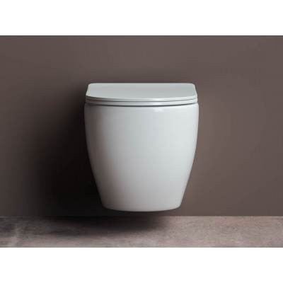 Подвесной унитаз 37х36х53см белый Ceramica Nova Mia CN1805